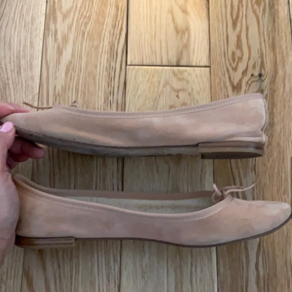 Repetto suede ballet flats